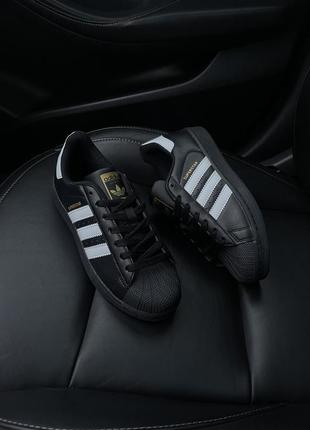 Adidas superstar black y2k/ drill / sk85 фото