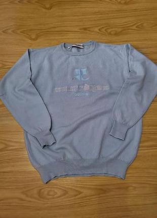 Courreges homme paris кофта пуловер