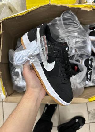 Nike dunk sb black gum y2k/ drill / sk8