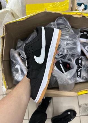 Nike dunk sb black gum y2k/ drill / sk83 фото