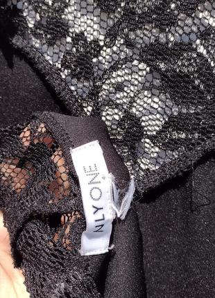 Красиве гіпюрове чорне плаття з відкритою спиною nelly one10 фото