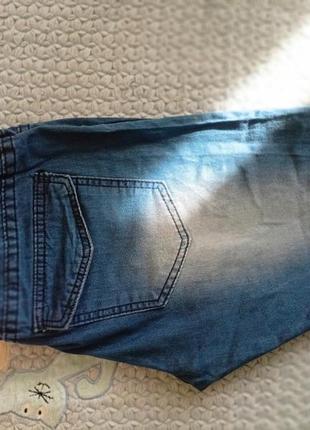 Легкі джинси на резинці з вишивкою9 фото