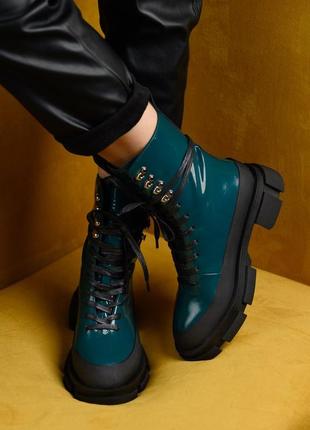 Женские ботинки both x lost general dark green