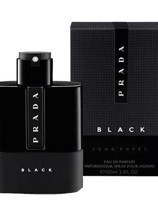 Парфюмированная вода для мужчин prada luna rossa black 100 ml.