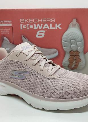 Дышащие кроссовки skechers go walk 6 оригинал