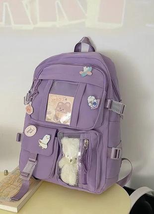 Школьный детский рюкзак для школы, портфель сумка в корейском стиле6 фото