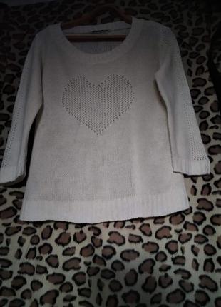 Супер кофта белого цвета "store twenty one"р.s