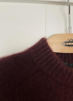 Коричневый кашемировый свитер джемпер cos2 фото