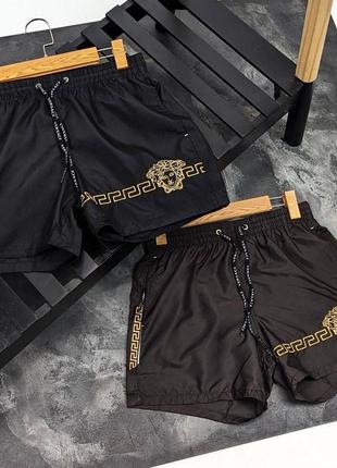 Пляжні шорти в стилі versace