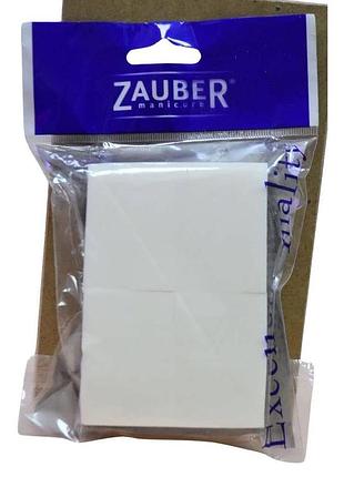 Спонж для макіяжу косметичний, квадрат, zauber s-108