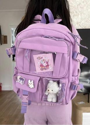 Школьный детский рюкзак для школы, портфель сумка рукзак8 фото