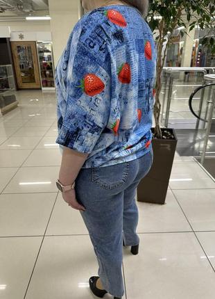 Женская футболка блузон турция lavinci5 фото