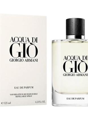 Парфумована вода для чоловіків giorgio armani acqua di gio eua de parfum. 125 ml.