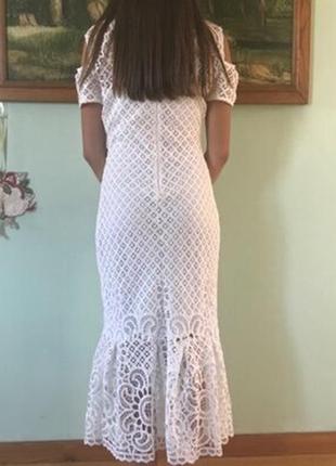 Чудова біла сукня lasagrada3 фото