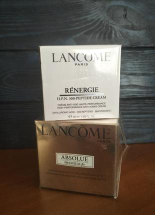 Антивіковий крем для обличчя lancome renergie h.p.n. 300-peptide cream з пептидами, гіалуроновою кислотою та ніацинамідом, 50 мл2 фото