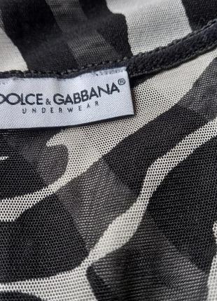 Dolce gabbana underwear футболка зебра italy5 фото