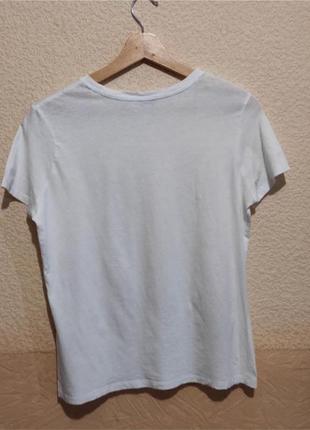 Женская футболка pimkie белая 100% котон2 фото
