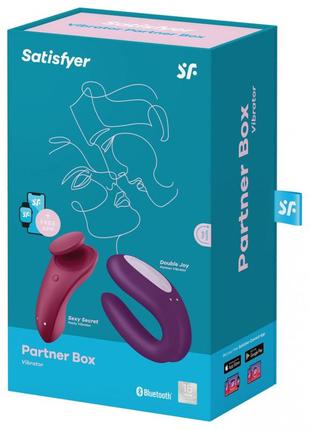 Набір satisfyer partner box 1. набір вібраторів