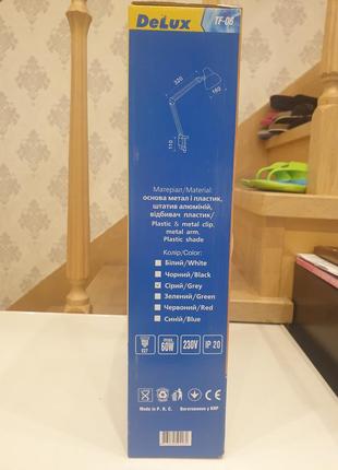 Настільний світильник/настільна лампа  delux tf-062 фото