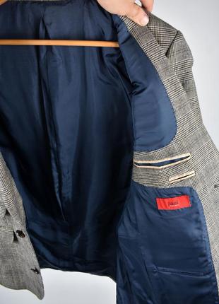 Paul kehl мужской пиджак в клетку шерстяной размер 46 s-m8 фото