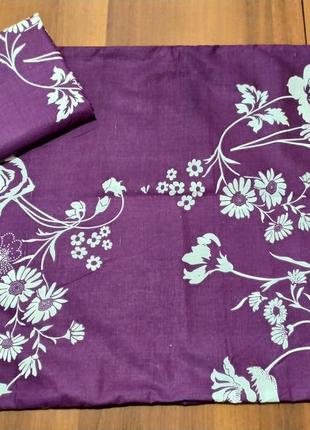 Наволочки - цветы на фиолетовом, быстрая отправка1 фото