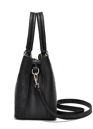 Модная женская сумочка экокожа, стильная сумка на плечо8 фото