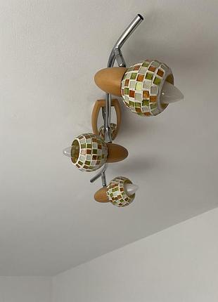Люстра лампа світильник мозаїка