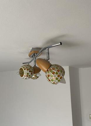 Люстра лампа світильник мозаїка