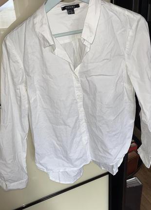 Белоснежная рубашка рубашка белая4 фото