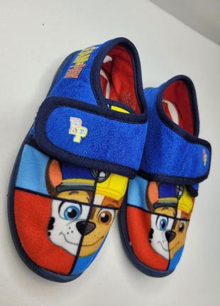 Тапочки тапочки комнатные домашние в садик paw patrol щенячий патруль4 фото