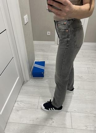 Джинсы джинсы zara straight-fit размер 34 xs 36 s 38 m5 фото