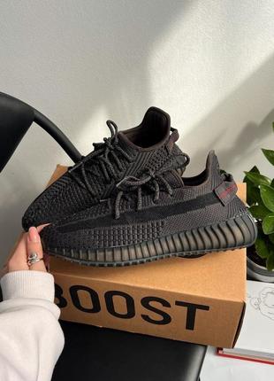 Adidas yeezy boost 350 v2 black2 фото