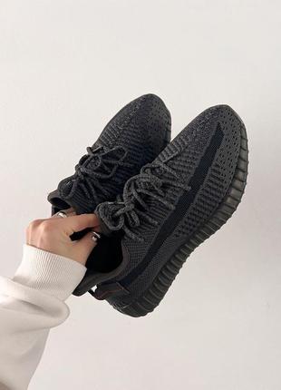 Adidas yeezy boost 350 v2 black9 фото