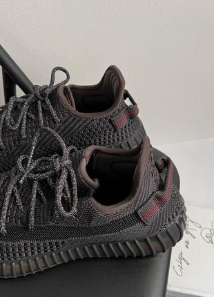 Adidas yeezy boost 350 v2 black7 фото