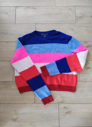 Укороченный оверсайз свитер свитшот primark размер l