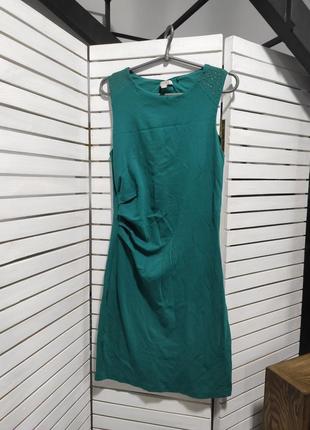 Платье зеленое платье 44 46 s m1 фото