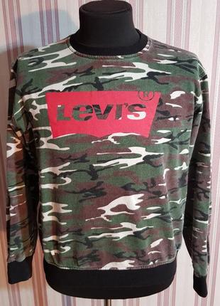 Кофта levi`s  red tab камуфляж размер м