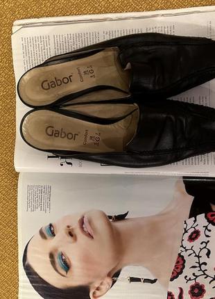 Туфли мюли/трендовые качественные туфли мюли от gabor5 фото