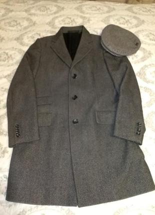 Винтажное пальто silvestri taddei woolmark