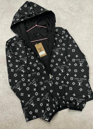Двостороння куртка в стилі louis vuitton