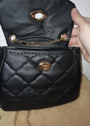 Чорна сумочка4 фото