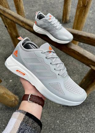 Текстильные кроссовки adidas run cloudfoom5 фото