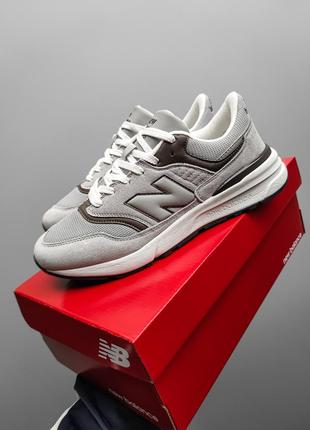 New balance №997 gray core brown.2 фото