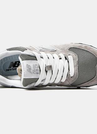 New balance 574 light grey7 фото