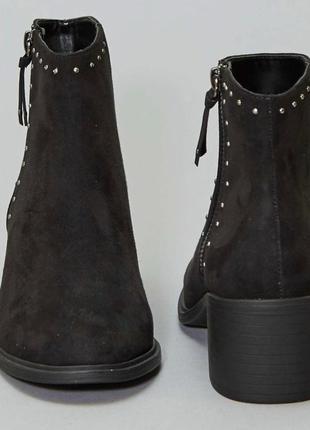 Kiabi, ботинки демисезонные с шипами из искусственной замши,размер 363 фото