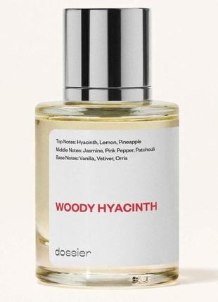 Парфумована вода (духи) dossier woody hyacinth 50 мл  inspired by chanel's chance