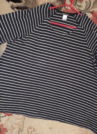 Трикотажная,асимметричная блузка-трапеция с замочками,большого размера,германия7 фото