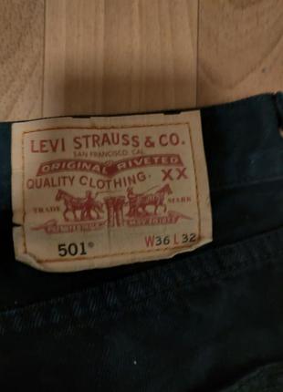 Широкі джинси levi's 501(baggy fit)3 фото