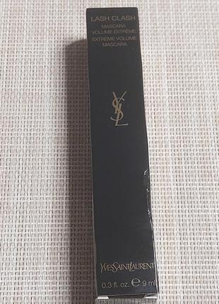 Тушь для ресниц yves saint laurent ysl lash clash noir black.2 фото