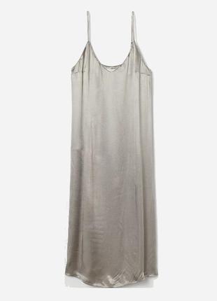 Сукня в білизняному стилі міді1 фото
